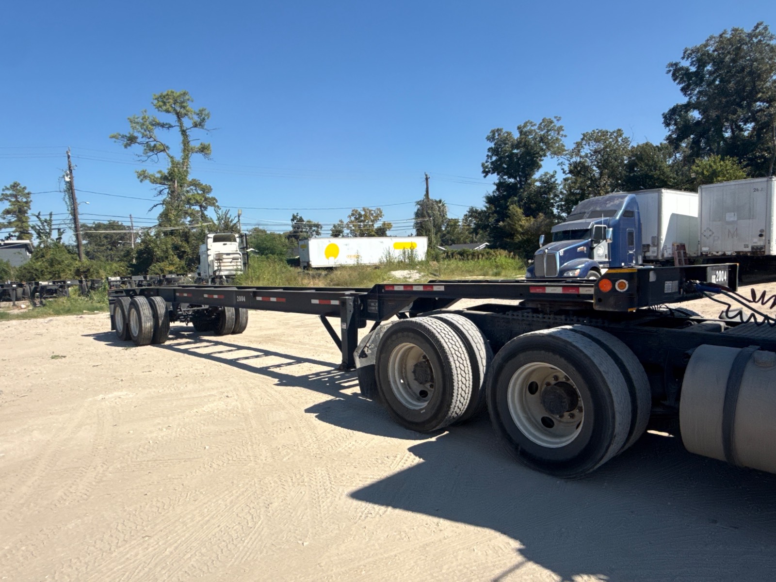 Modern chassis fleet maintained to DOT standards